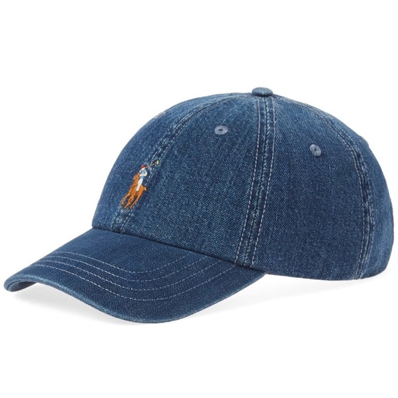 Polo Ralph Lauren Other - NWT Polo Ralph Lauren Denim Baseball Hat Cap